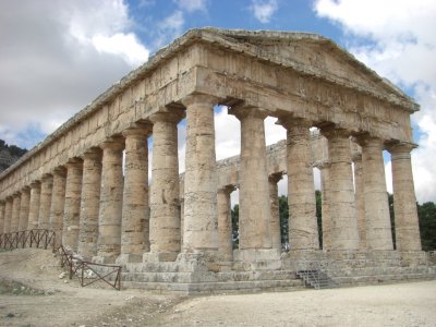 Ancient Greek Acropolis of Segesta, Sicily.